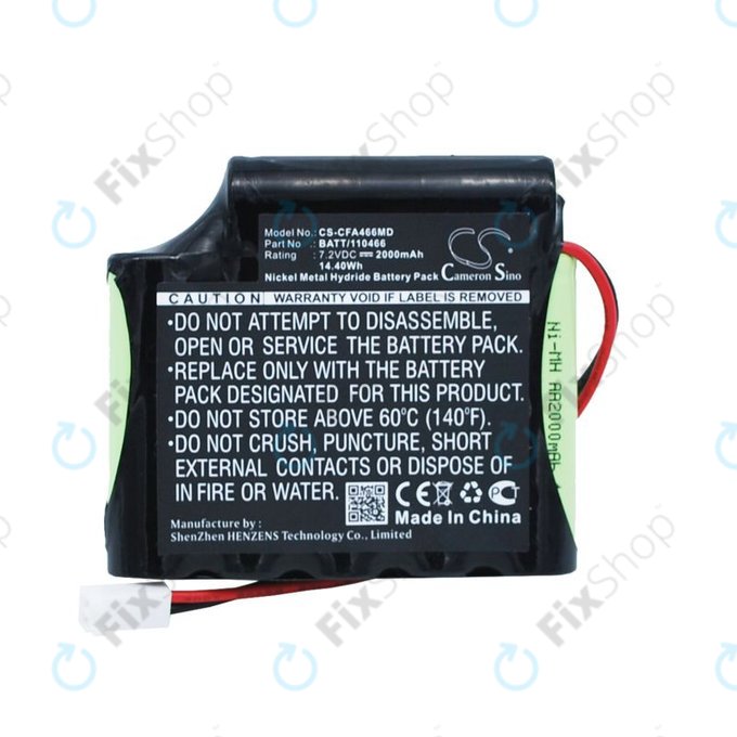 Baterie pentru Cefarm Rehab 4, Stimulator Globus Mystim, 2000mAh, Ni-MH, 7.2V, BATT/110466, HQ