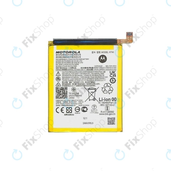 Motorola Moto E20 XT2155-3 - Baterie NT40 4000mAh - SB18D15207 Genuine Service Pack