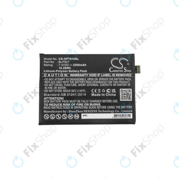OnePlus 9 Pro - Baterie BLP827 2200mAh HQ