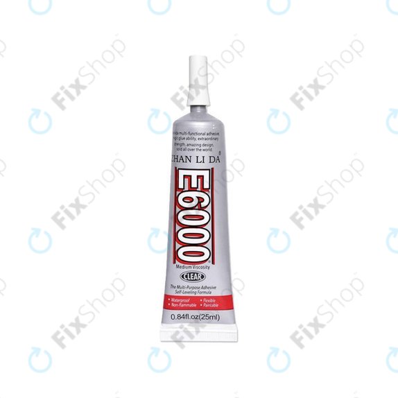 Lipici Adeziv E6000 - 25ml (Transparentă)