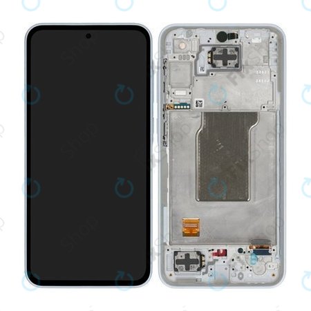Samsung Galaxy A35 A356B - Ecran LCD + Sticlă Tactilă + Ramă (Awesome Iceblue) TFT