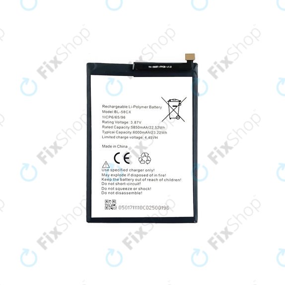 Infinix Hot 10i - Baterie BL-58CX 6000mAh
