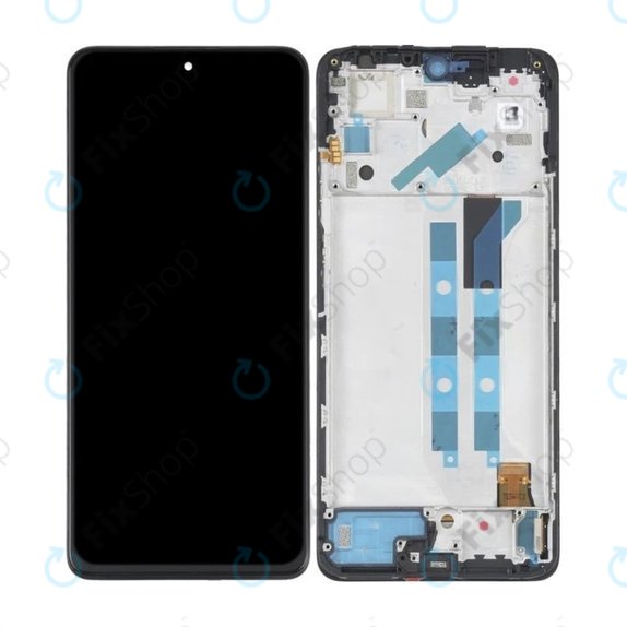 Xiaomi Redmi Note 11 Pro 4G, 5G, Poco X4 Pro 5G - Ecran LCD + Sticlă Tactilă + Ramă (Graphite Grey) TFT