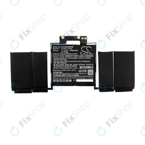 Apple MacBook Pro 13" A1989 (2018 - 2019), A2251 (2020) - Baterie A1964 5050mAh HQ