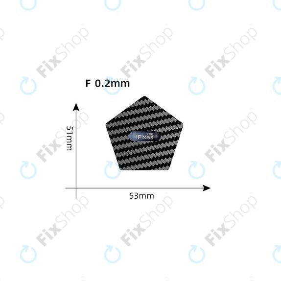iFixes - Unealtă de Deschidere Ultra-Subțire din Carbon F