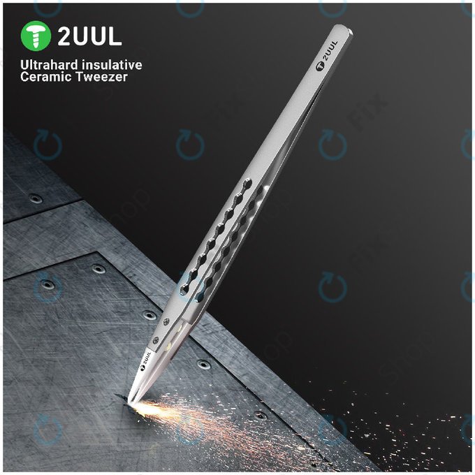 Pensetă de precizie, izolată ceramic, 2UUL TW31