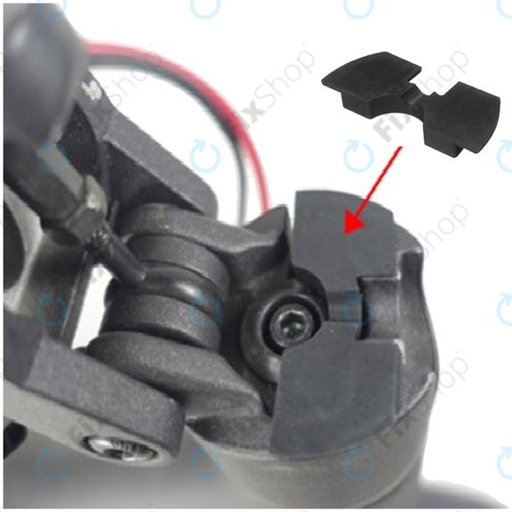 Xiaomi Mi Electric Scooter 1S, 2 M365, Essential, Pro, Pro 2 - Amortizoare de vibrații (Black) - 3buc