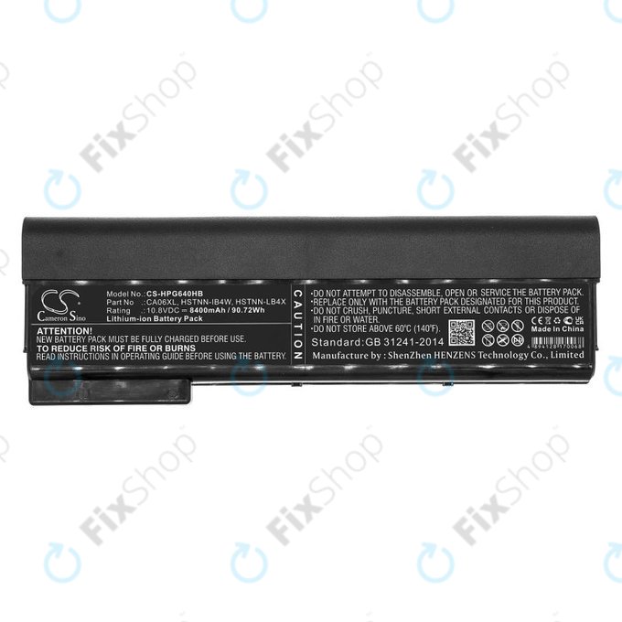 Baterie pentru HP ProBook 640 G1, 650 G1, 655 G1, 645 G1, 8400mAh, Li-Ion, 10.8V, CA06XL, HQ