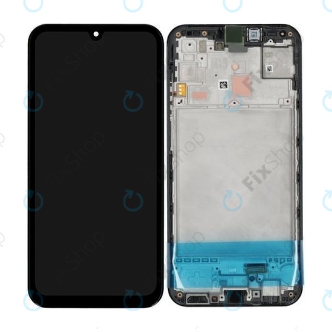 Samsung Galaxy M15 M156B - Ecran LCD + Sticlă Tactilă + Ramă (Grey) - GH82-34683A Genuine Service Pack