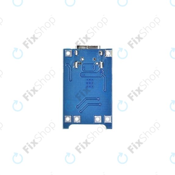 Modul de încărcare TP4056 pentru baterie Li-ion 18650, USB-C, 1 A