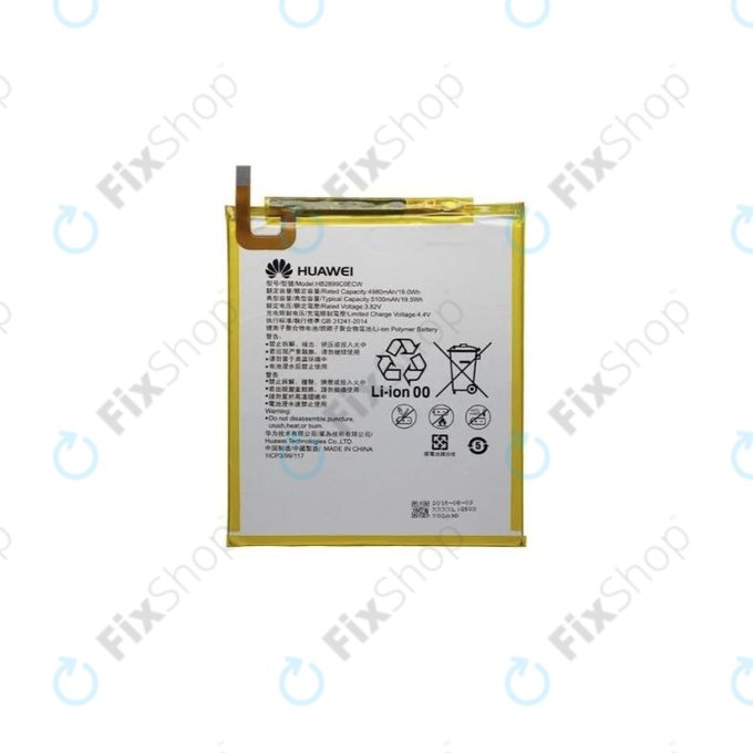 Huawei MediaPad T5 10.1, M5 8.4, MatePad T8, T10, T10s - Baterie HB2899C0ECW-C 5100mAh - 24022744, 24022236 Genuine Service Pack