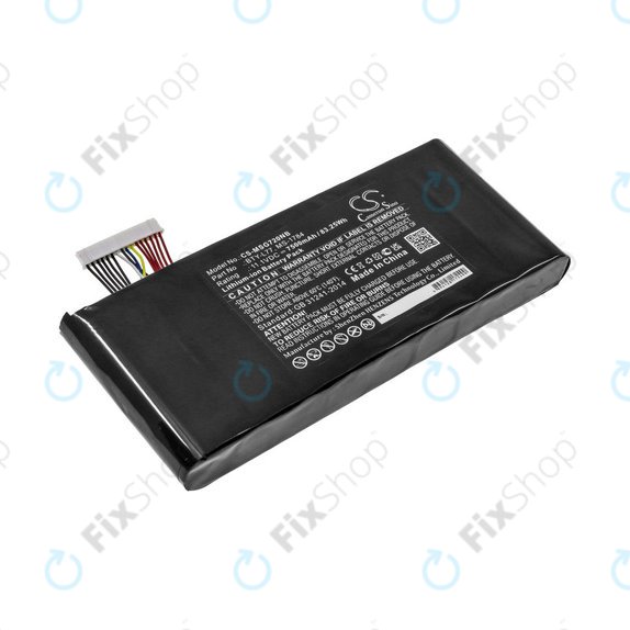 Baterie pentru MSI GT72, MSI WT72, 7500mAh, Li-Ion, 11.1V, BTY-L77, HQ