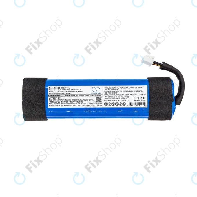 Baterie pentru JBL Xtreme 2, 5200mAh, Li-ion, 7.4V, SUN-INTE-103, HQ
