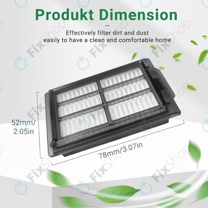 Filtru HEPA, 2 buc. pentru iRobot Roomba Plus 505, 507, 405, 4020