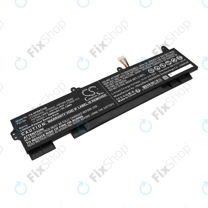 Baterie pentru HP ZBook Firefly 15 G7, G8, EliteBook 855 G7, G8, 850 G7, G8, 4600mAh, Li-Pol, 11.55V, CC03053XL, HQ