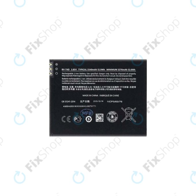 Microsoft Lumia 950 XL - Baterie BV-T4D 3340mAh