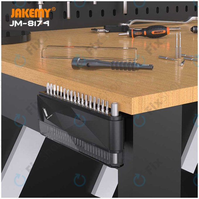 Jakemy JM-8174 - Set de Unelte de service pentru service electronic 45în1