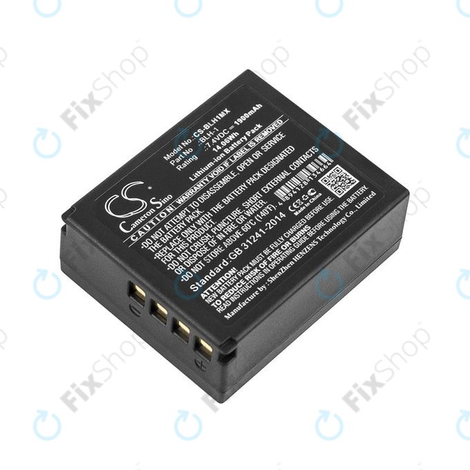 Baterie pentru Olympus EM1, 1900mAh, Li-Ion, 7.4V, BLH-1, HQ