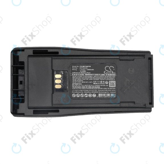 Baterie pentru Motorola CP, EP, GP, 2600mAh, Li-ion, 7.4V, NNTN4496, HQ