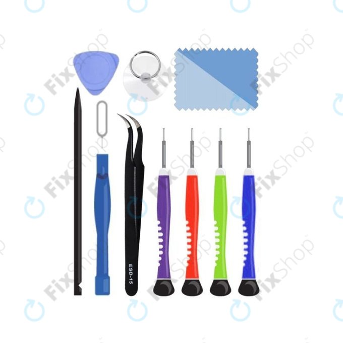FixPremium - Set complet de Unelte pentru montarea telefoanelor mobile 11în1