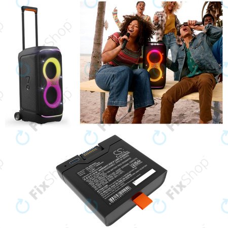Baterie pentru JBL Partybox Club 320, Partybox Stage 320, Xtreme 4, 10000mAh, Li-Ion, 7.4V, FG4CELL21700G, HQ