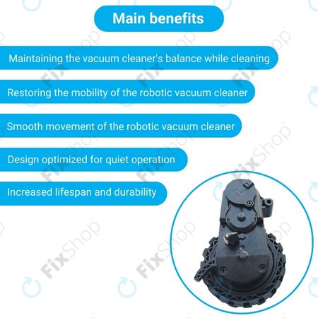 Ecovacs Deebot N-series, T-series, Ozmo-series - Roată cu Motor (Dreapta)