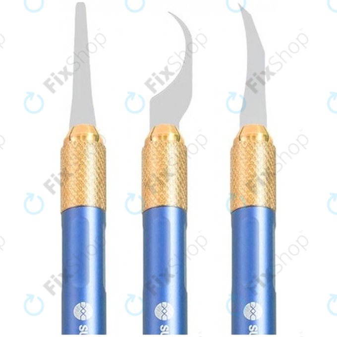 Sunshine SS-101F - Cuțit pentru Îndepărtarea Adezivului + Set cu Lamă