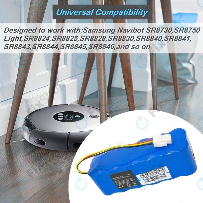 Samsung Navibot SR8840, SR8895, VCR8845 - Baterie VCA-RBT20 Ni-MH 14.4V 3000mAh