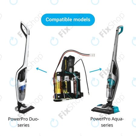 Philips PowerPro Aqua, Duo - Baterie 300003446961, 69-2008-009-211, 69-2008-009-201 Li-Ion 25.2V 2000mAh HQ
