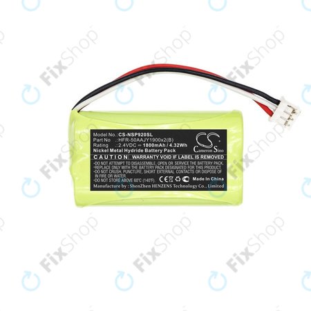 Baterie pentru Nvidia P2920, Nvidia Shield Game Controller, 1800mAh, Ni-MH, 2.4V, HFR-50AAJY1900x2(B), HQ