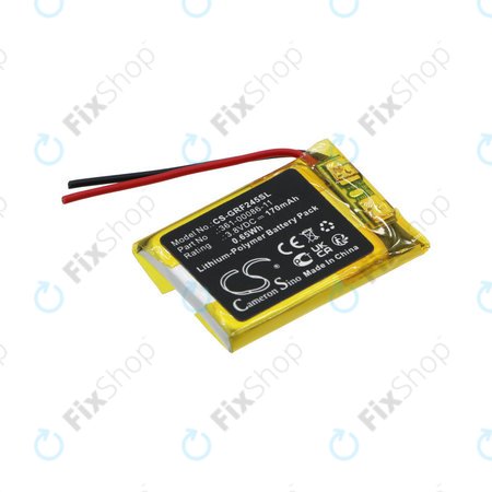 Baterie pentru Garmin Forerunner 245, Forerunner 245 Music, 170mAh, Li-Pol, 3.8V, 361-00086-11, HQ