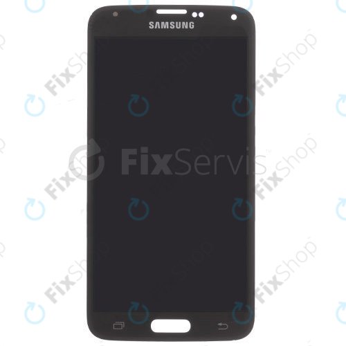 Samsung Galaxy S5 Mini G800F - Ecran LCD + Sticlă Tactilă (Charcoal Black) - GH97-16147A Genuine Service Pack