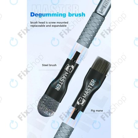 Mechanic - Perie din oțel pentru PCB/BGA pentru curățarea pad-urilor IC și îndepărtarea adezivului