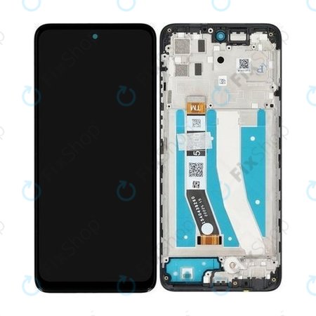 Motorola Moto G32 XT2235 - Ecran LCD + Sticlă Tactilă + Ramă (Mineral Grey) - 5D68C21151 Genuine Service Pack