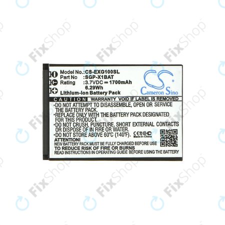 Baterie pentru Evolveo StrongPhone X1, 1700mAh, Li-ion, 3.7V, SGP-X1BAT, HQ