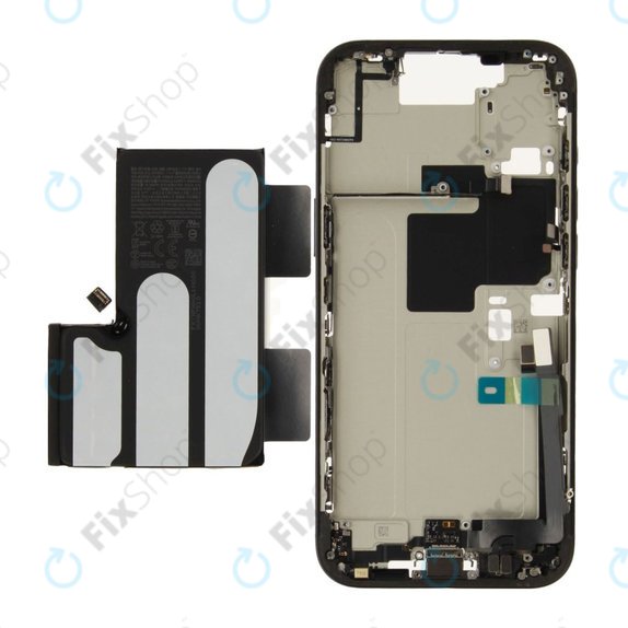 Ramă Mijlocie cu Baterie iPhone 16 Pro Max | Black Titanium | ZD076-00693 | Genuine Apple