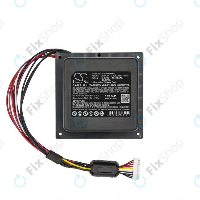 Baterie pentru JBL PartyBox 300, 10400mAh, Li-Ion, 7.4V, SUN-INTE-125, HQ