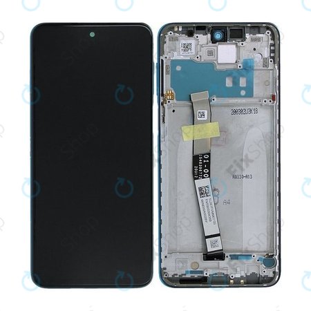 Xiaomi Redmi Note 9S - Ecran LCD + Sticlă Tactilă + Ramă (Aurora Blue) - 560003J6A100 Genuine Service Pack