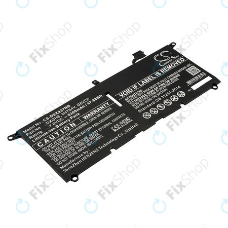 Baterie pentru Dell XPS 13 9370, 6300mAh, Li-Ion, 7.6V, DXGH8, HQ