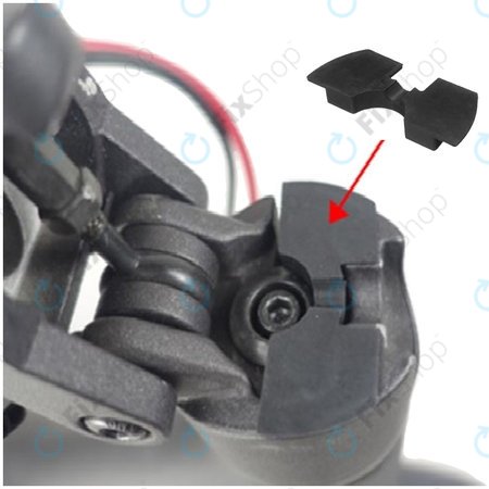 Xiaomi Mi Electric Scooter 1S, 2 M365, Essential, Pro, Pro 2 - Amortizoare de vibrații (Black) - 3buc