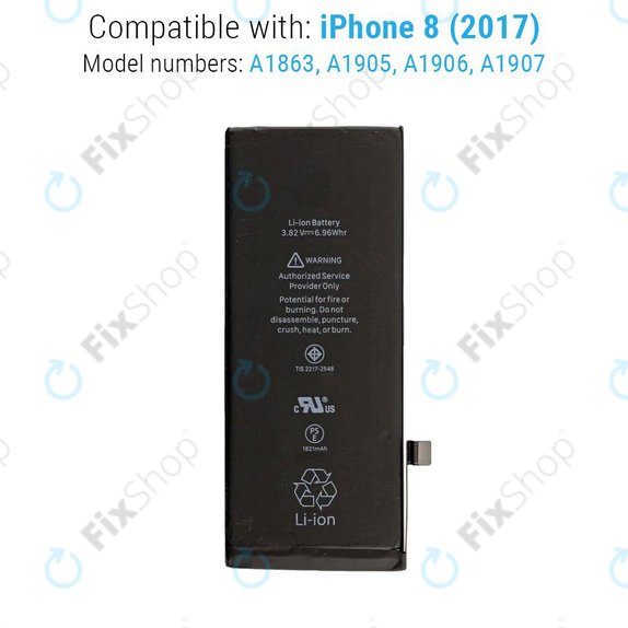 Baterie pentru iPhone 8, 1821mAh, Service Pack