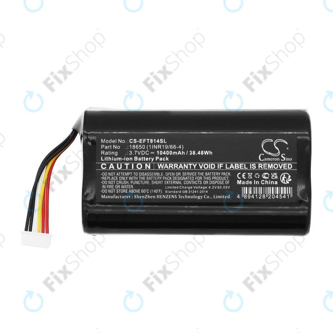 Baterie pentru Eufy Cam 2 Pro, T8140r, 10400mAh, Li-Ion, 3.7V, 18650 (1INR19/66-4), HQ