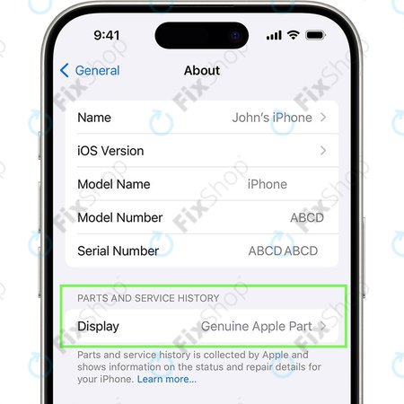 Ansamblu Display OLED Ecran pentru iPhone 15 Pro | 661-35699 | Genuine Apple