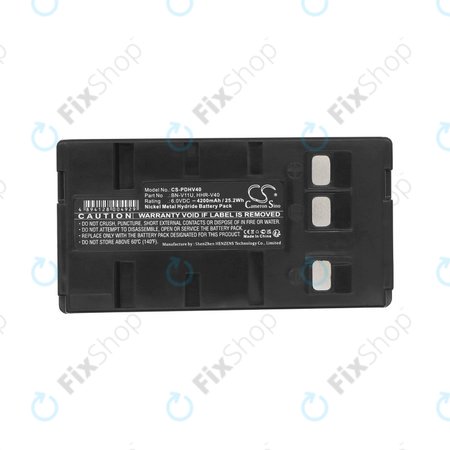 Baterie pentru Blaupunkt, Grundig, JVC, Metz, Panasonic, Philips, Siemens, 4200mAh, Ni-MH, 6V, HHR-V40, HQ