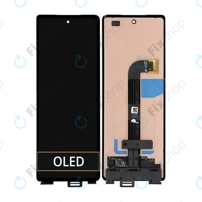 Samsung Galaxy Z Fold 2 F916B - Ecran LCD + Sticlă Tactilă (Extern) - GH82-23943A, GH82-24024A Genuine Service Pack