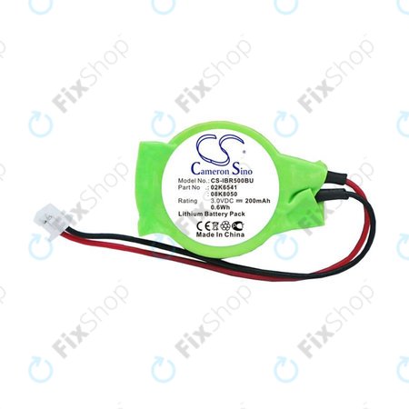 Baterie de rezervă pentru Lenovo Thinkpad, 200mAh, Lithium, 3V, 02K6541, HQ