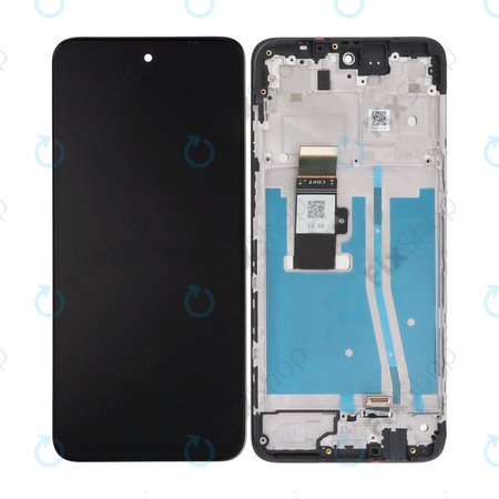 Motorola Moto G53 5G - Ecran LCD + Sticlă Tactilă + Ramă (Ink Blue) TFT
