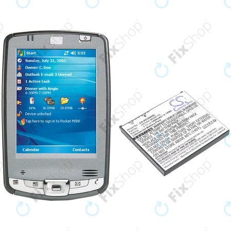 Baterie pentru HP Compaq iPAQ rx3000, rx3115, rx3700, hx2110, hx2790, 1400mAh, Li-Ion, 3.7V, HSTNH-M03B-SS, HQ