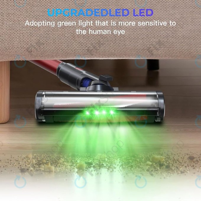 Dyson V-series, Outsize - Duză pentru podea cu lumină LED