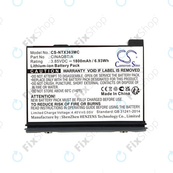 Baterie pentru Insta360 One X3, 1800mAh, Li-Ion, 3.85V, CINAQBT/A, HQ